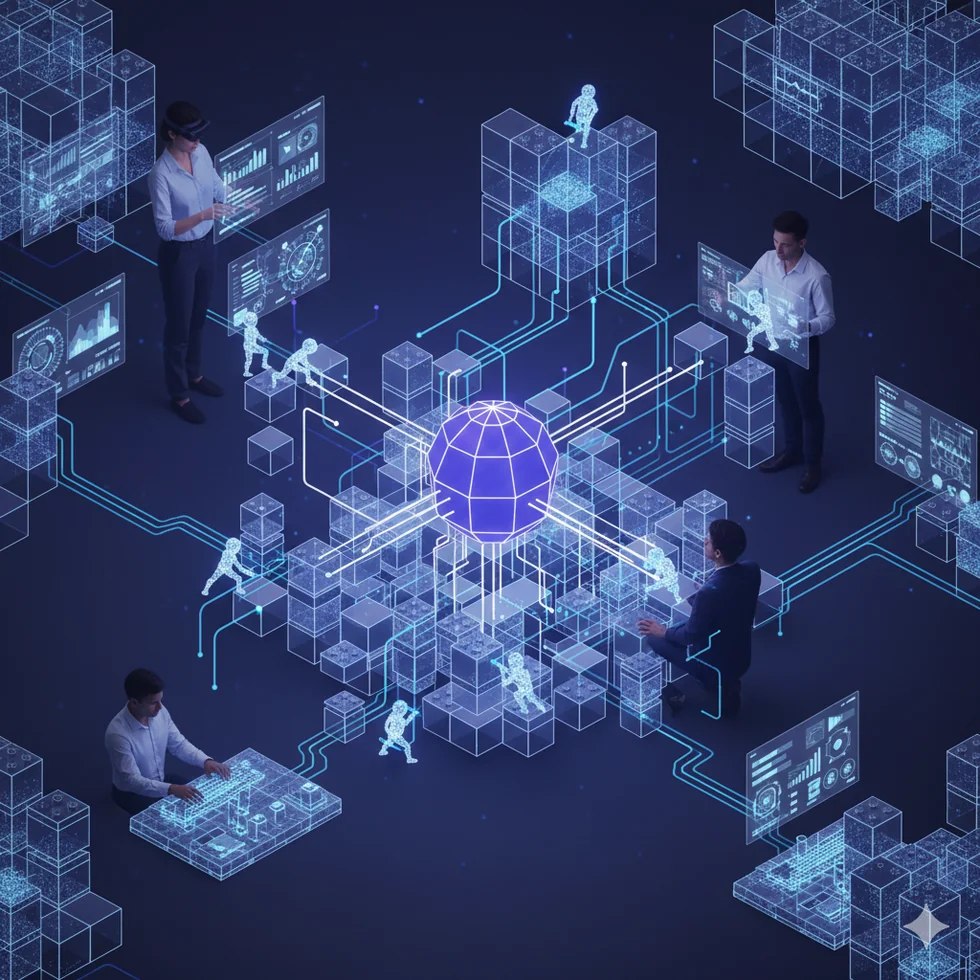 OrchestratorAI operating model hero artwork